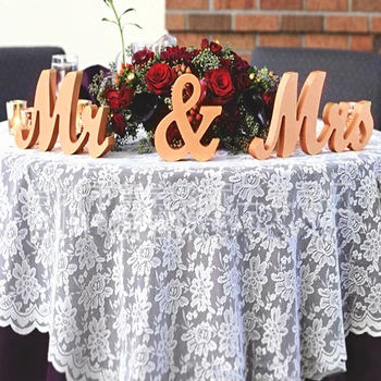 

Mr & Mrs English Letters 3pcs / Set Wedding Design Decoration Vintage style silver glitter letters wedding DIY decoration Hot