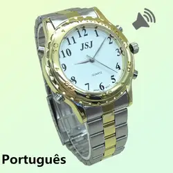 Good looking португальский Говоря часы для слепых и пожилых людей или слабовидящих людей