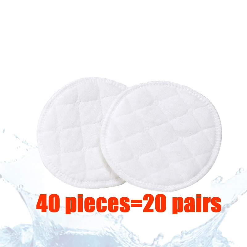 20Paris 10-10cm 20/30 пар подушечек для кормления, многослойные газовые многоразовые подушечки для груди, светильник для кормления, мягкие моющиеся подушечки, аксессуары для грудного вскармливания - Цвет: 20Paris 10-10cm