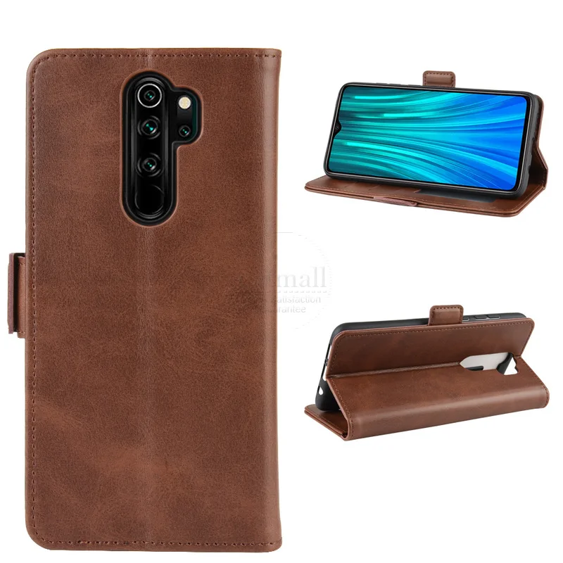 Кожаный чехол-книжка с бумажником для телефона s для Xiaomi Redmi Note 8 Pro, чехол-книжка с откидной крышкой, силиконовая форма, держатель для карт и фотографий, подставка
