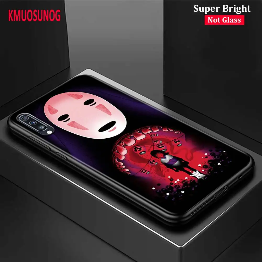 

Black Cover Spirited Away No Face man for Samsung Galaxy A70 A90 A80 A60 A50 A40 A30S A20E A20S A10 Phone Case