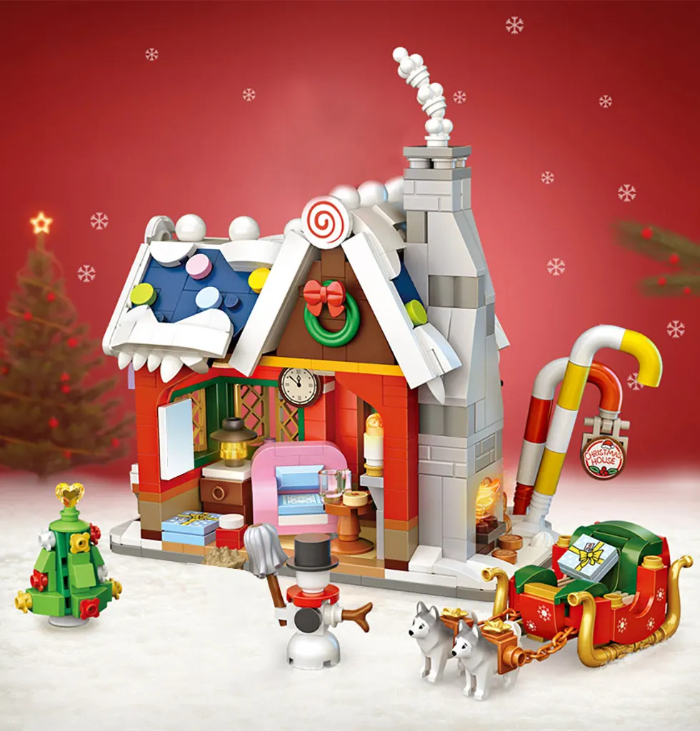 LOZ Mini Building Blocks New Christmas 