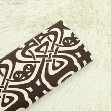 Принт с геометрическим узором, хлопковая ткань, чистый хлопок, однотонная ткань, ручная работа, сделай сам, швейный домашний текстиль, ткань для платья, хлопковый материал