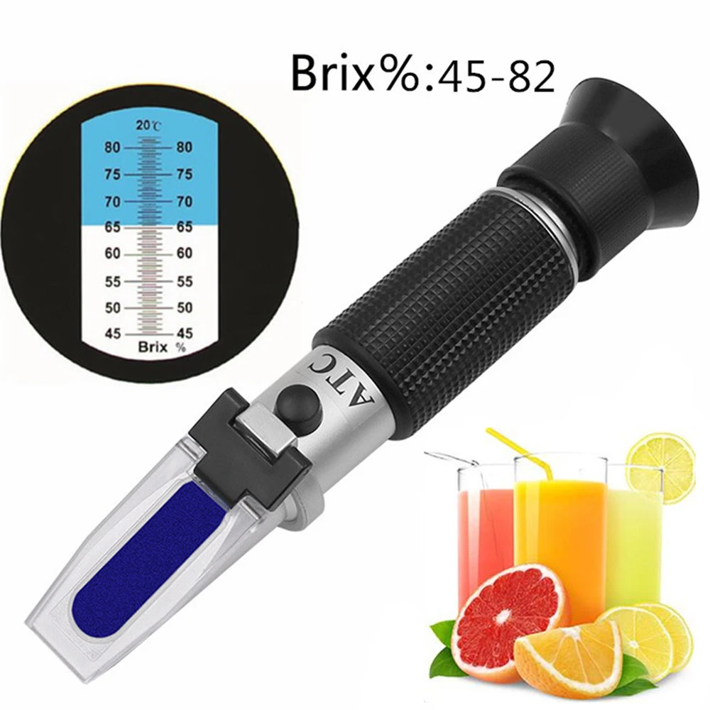Refractometers Professional Accurate Brix Refractometer Honey Sugar Refractometer Brix Tester