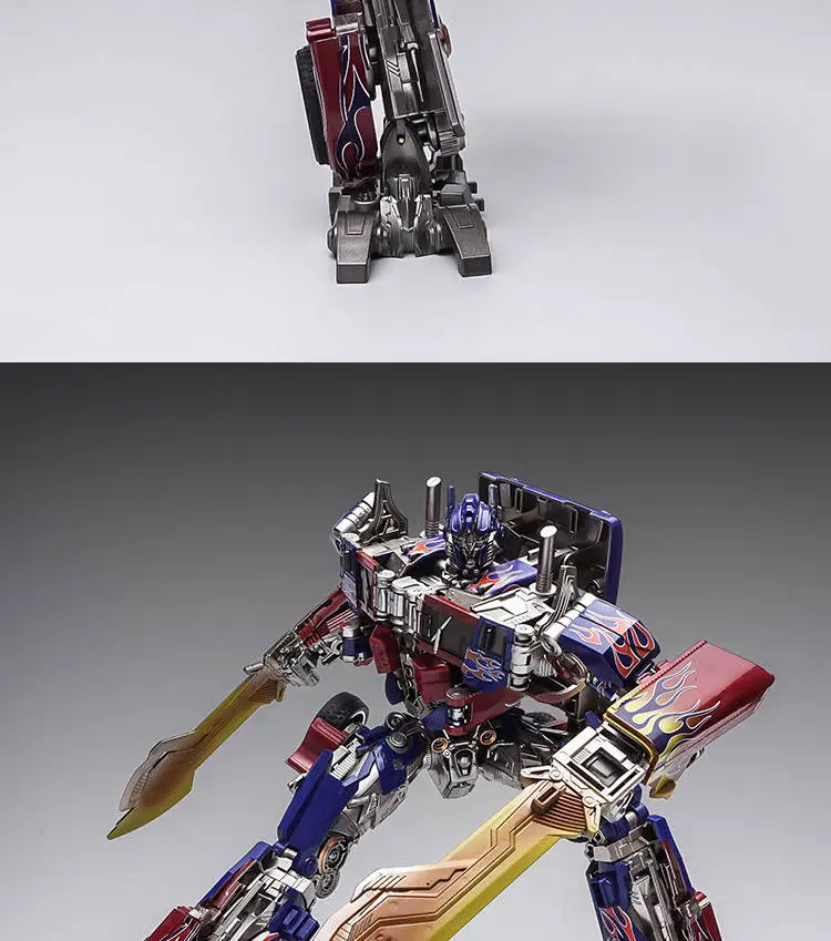 5 Optimus Prime Большой Робот Модель ручной мальчик игрушка сплава версия может быть собрана