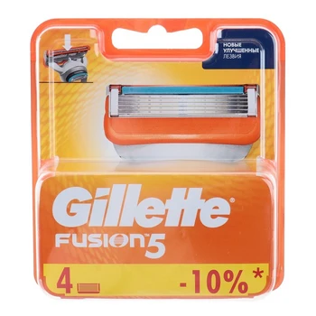 

Gillette Fusion Replacement Cassettes, 5 Blades, 4 Pack