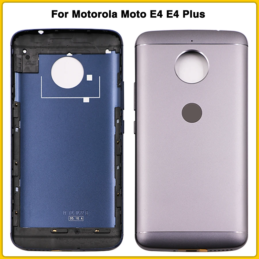 Чехол на заднюю панель для Motorola Moto E4 XT1762 XT1763 E4 Plus xt1774 xt177, задняя крышка на батарейку, задняя крышка на дверь