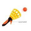 1 Pairs Garden Outdoor Sports Traning Game Toy Double Launch Throw Catch Ball Set Parent-Child Interactive Toys Bouncing Ball 4