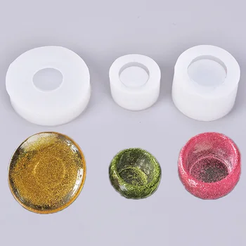 

Bowl Plate Silicone Mold Resin Jewelry Making Mould Epoxy Pendant Craft DIY Tool