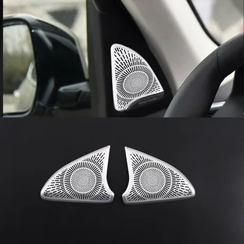 

Aluminum Alloy Car Tweeter Speaker Cover Trim For BMW X7 G07 2019 2020 For BMW X5 G05 2019 Car Accessories