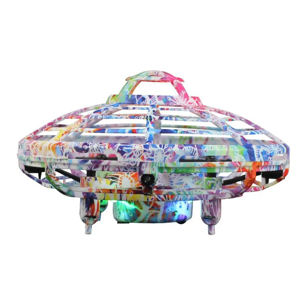 

Hand Flying UFO Helicopter Toy Manual Intelligent Induction Drone RC Quadcopter