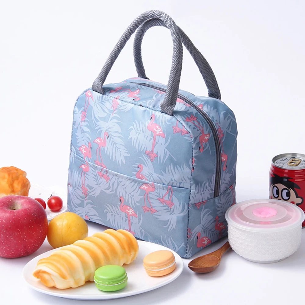 LOOZYKIT Водонепроницаемый Портативный Термосумка для обедов утепленная закуски сумка-переноска с короткими ручками путешествия пикника Сумка для хранения продуктов