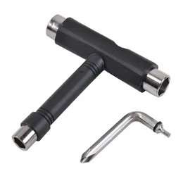 T Shape Skateboard Wrench Kit Multifunction MTB Bike Electric Scooter Repair Tools Mini L Wrench Skateboard Assembly Accessories