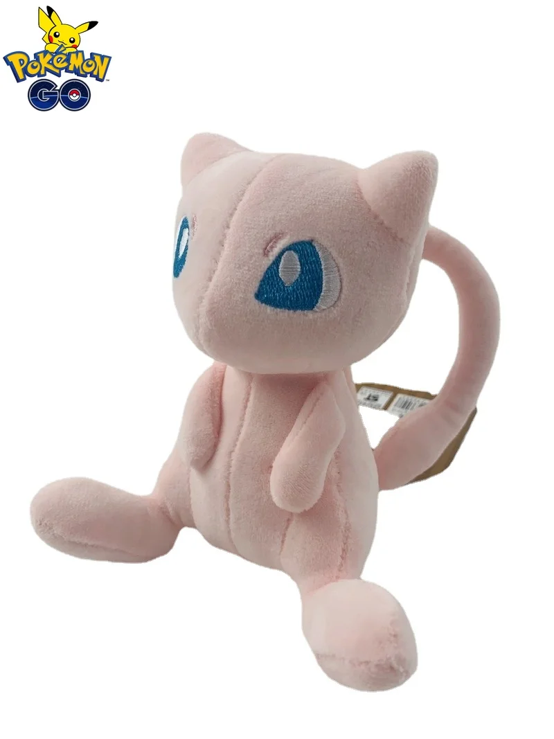 TAKARA TOMY 13 см аниме Покемон Мультфильм Плюшевая коллекция Mew Начальная версия Кукла