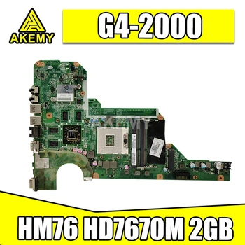 

For HP G4-2000 G6-2000 G7-2000 680570-001 Laptop Motherboard 680570-501 DA0R33MB6F1 DA0R33MB6F0 HM76 HD 7670M 2GB