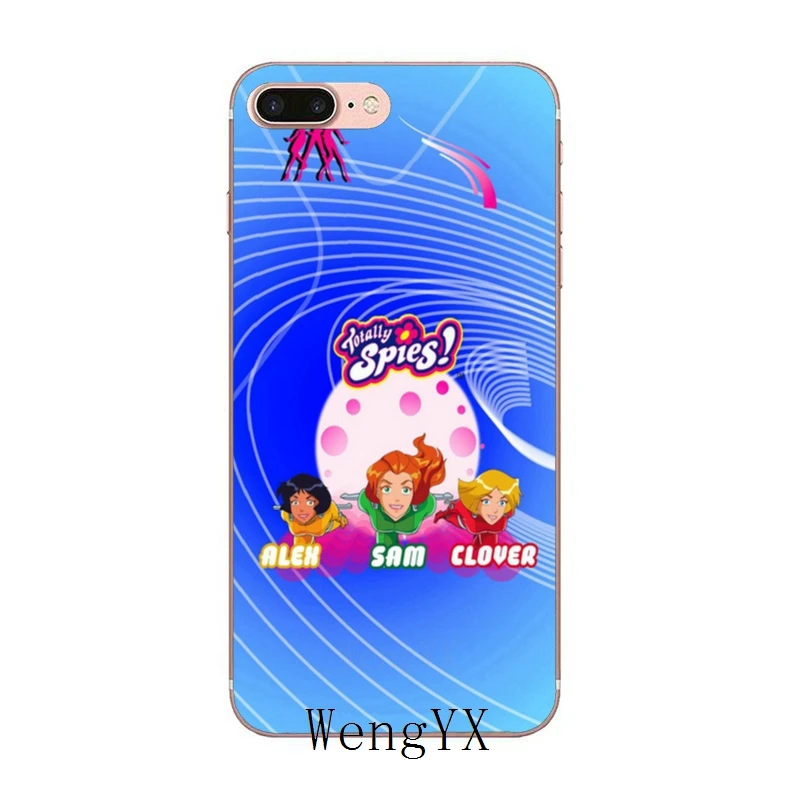 Чехол для iPhone 11 Pro XS Max XR X 8 7 6 6S Plus 5 5S SE силиконовый мягкий чехол - Цвет: Totally-Spies-A-12