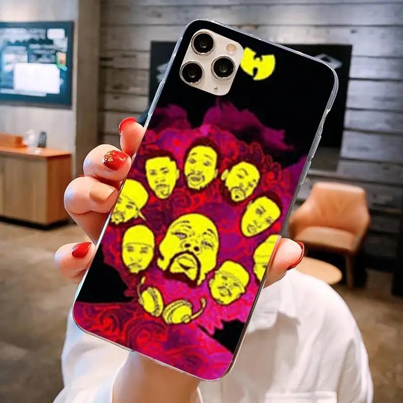 Черный чехол для телефона LJHYDFCNB Wu Tang Clan IphoneX XS 11 11Pro 5 5s SE 6 6s Plus 7 8 2020|Чехлы-накладки| |