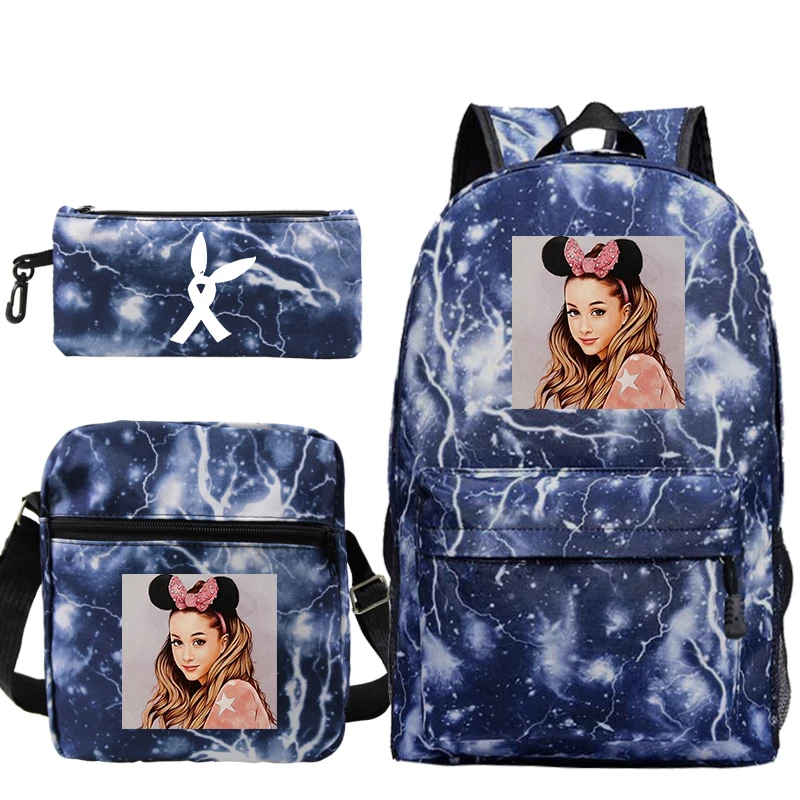 Модная сумка Mochila Ariana Grande, рюкзак с принтом, школьная сумка для мальчиков и девочек, дорожная сумка, рюкзак для ноутбука-подростка, пеналы для ручек - Цвет: bagpack 16