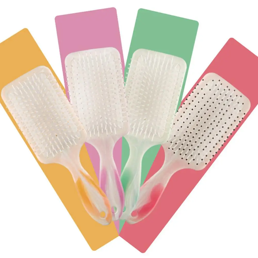 Свежий карамельный цвет расческа для волос Tangle Teezer мрамор воздуха Массажная