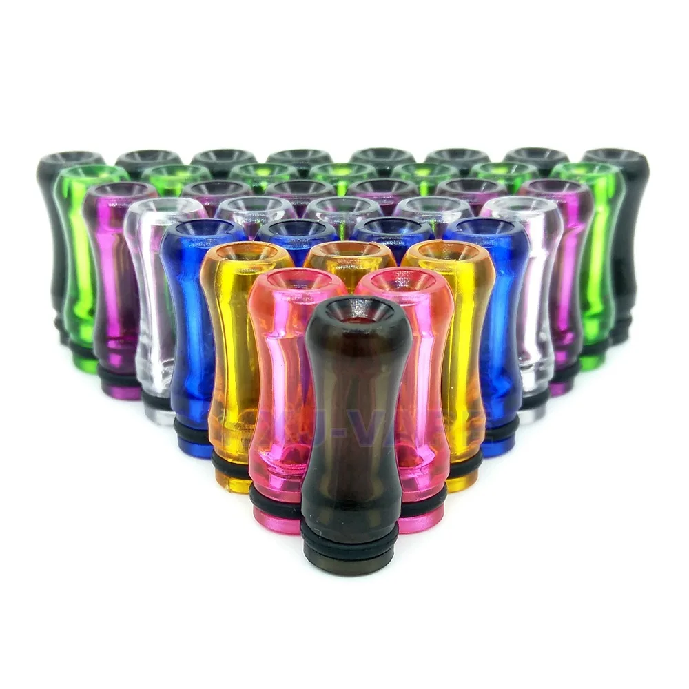 Spiral MTL 510 Drip Tip Wide Bore MouthPiece Anti Spit-Back DripTip 510 For ego aio vape tank Atomizer RTA RBA