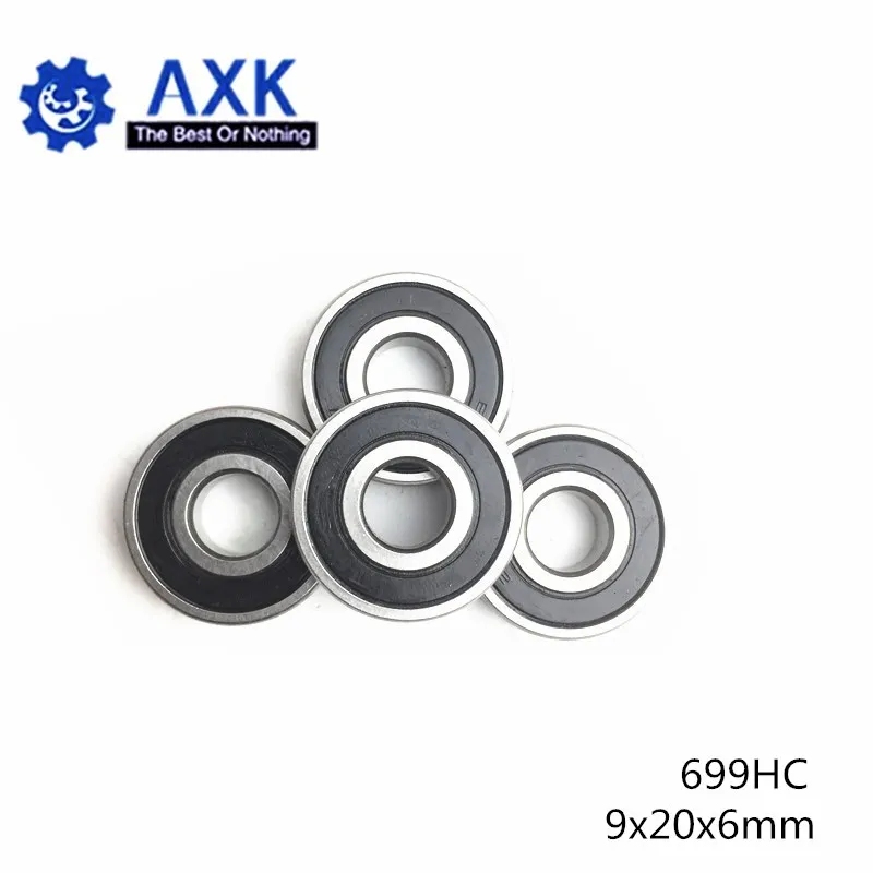 699 Гибридный керамический подшипник 9*20*6 мм ABEC-1(1 шт.) промышленный мотор шпинделя 699HC гибриды Si3N4 шариковые подшипники 3NC 699RS