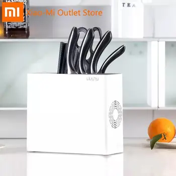 

Xiaomi Youpin Liushu Sterilization Knife Chopstick Holder UV Sterilization Hot Air Drying Easy Clean Stow Away Kitchen Storage