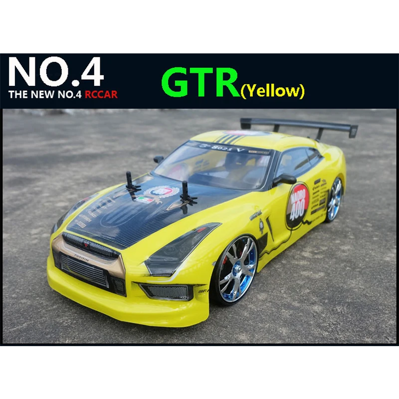 Carrinho De Controle Remoto Nissan Gtr Vel 70 Km Para Drift