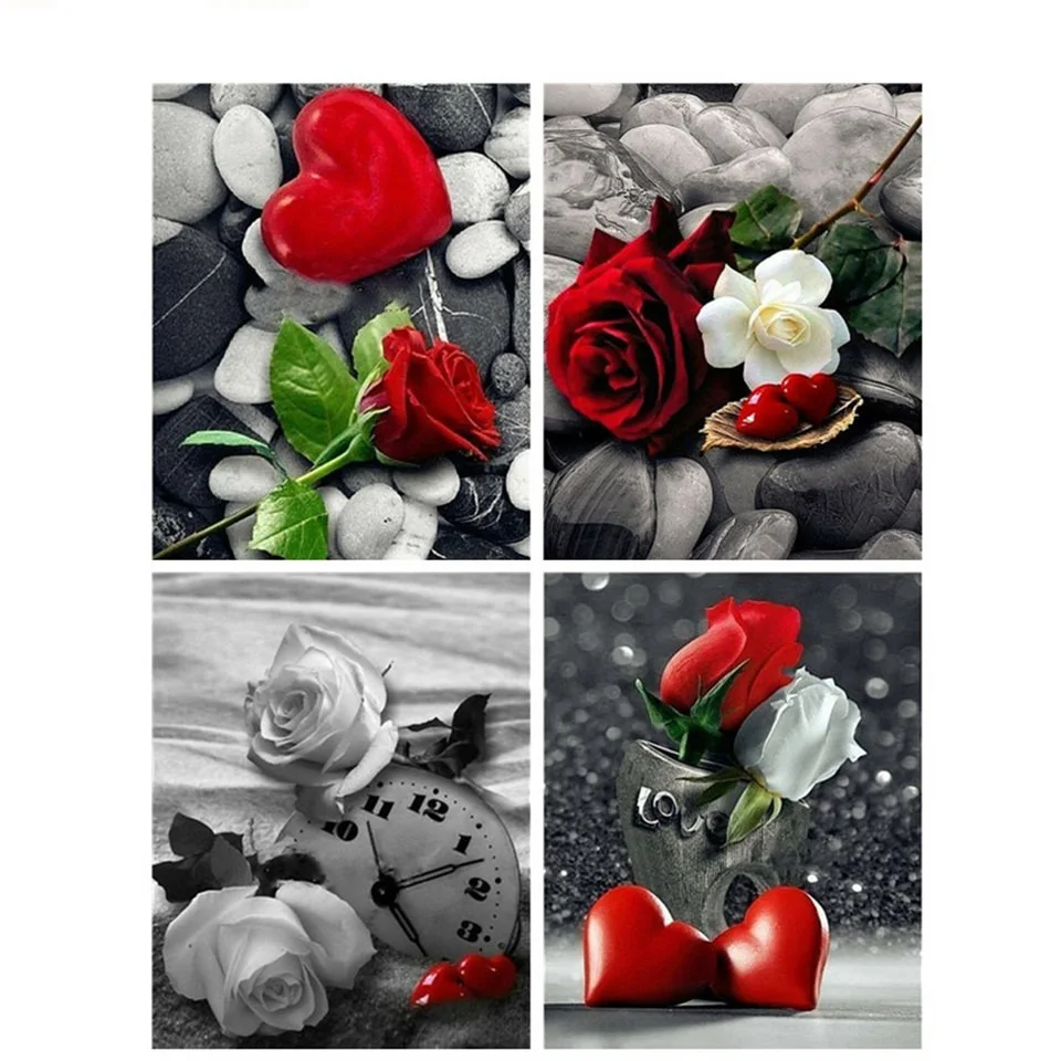 AZQSD-Diamond-Painting-Love-Heart-Picture-Of-Rhinestones-Diamond-Embroidery-Rose-Flowers-Diamond-Mosaic-Full-Display