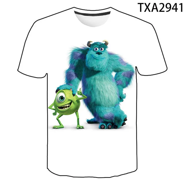 Cartoon Anime  Monsters Inc 3D T Shirt Men Women Children s Graphic  funny t-shirt novelty fashion trend Tops