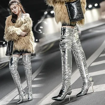 

Women's Shoes Woman Boots Boots Nightclub High-heeled Shoes Overknee Boots
