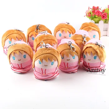 

Anime Card Captor Sakura Kinomoto Sakura Plush Doll Soft Cartoon Stuffed Doll Cute Plush Keychain Pendant Toy 10pcs/lot