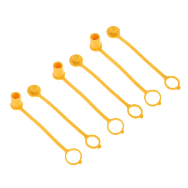 6Db Lágy Gumi Propán/Természetes Lp Gáz 3/8 "Gyors Leválasztás Csatlakoztassa A Porsapkát Grillhez - Image 6