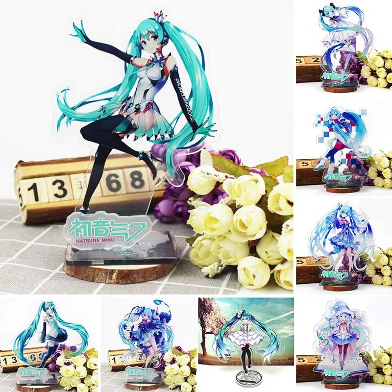 

1PC Anime Hatsune Miku Acrylic Stand Model Toys Action Figure Pendant Toy Gift