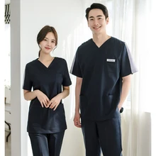 Пластическая Хирургическая больница Мужская и женская Хирургическая Одежда раздельный набор для ухода за телом комбинезоны для пероральных амбулаторных домашних животных