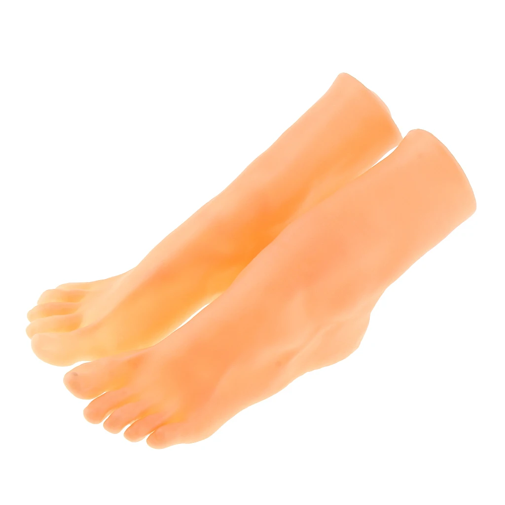 1 Pair Female Feet Mannequin Dummy Mould Foot Sandal Socks Display Model
