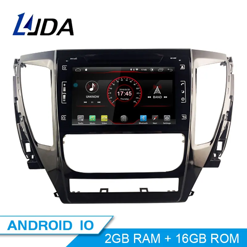 Автомобильный DVD-плеер DSP Carplay Android 10 0 для Mitsubishi Pajero V97 V93 2017 2018 Wifi GPS Navi