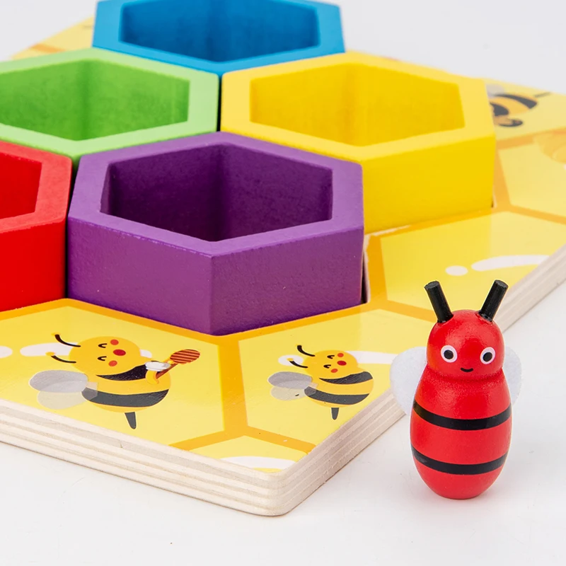 wooden bee toy