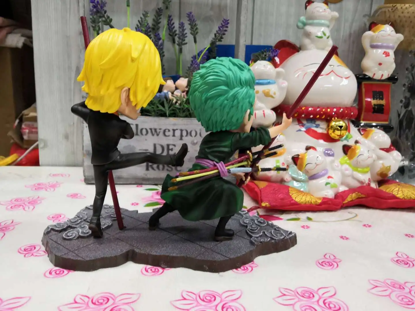 

One Piece/One Piece New Year Sauron Sanji Nami Straw Hat Mission Spring Festival Lion Dance Boxed Garage Kit