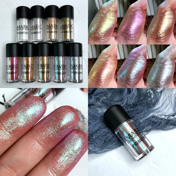 

Shine Metallic Smoky Pigmented Eyeshadow Waterproof Dimond Glitter Eyeshadow Loose Powder Cosmetic Eyeshadow Body Glitter Makeup