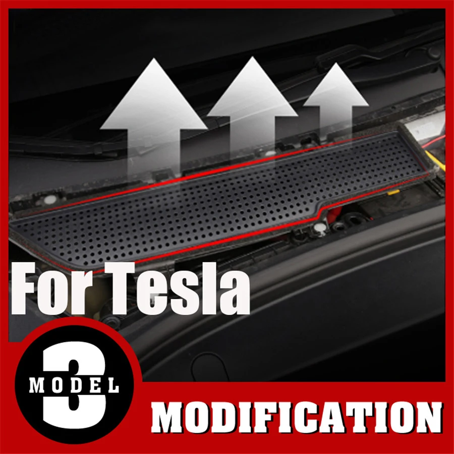 Автомобильная Защитная декоративная крышка вентиляционное отверстие для Tesla модель 3