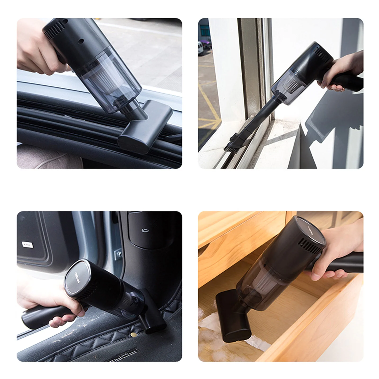 Car Cordless Vacuum Cleaner 60W USB 