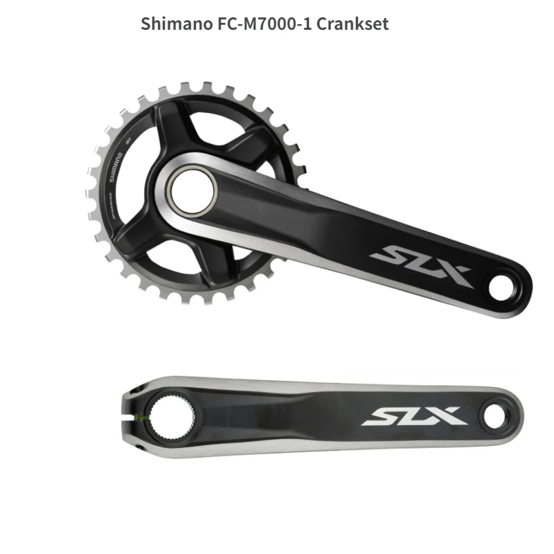 Shimano SLX FC M7000 HOLLOWTECH II кривошипная система 1x11 Speed 34T 170 мм 175 мм|Шатун и передняя