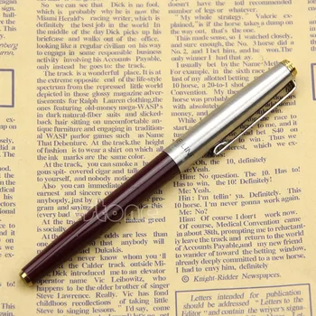 

Quality goods Burgundy Stainless Cap Fountain Pens Pen New Stationery Ink Pen