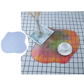 

Crystal Epoxy Resin Mold Irregular Cloud Shaped Tray Casting Silicone Mould Handmade DIY Crafts Making Tools