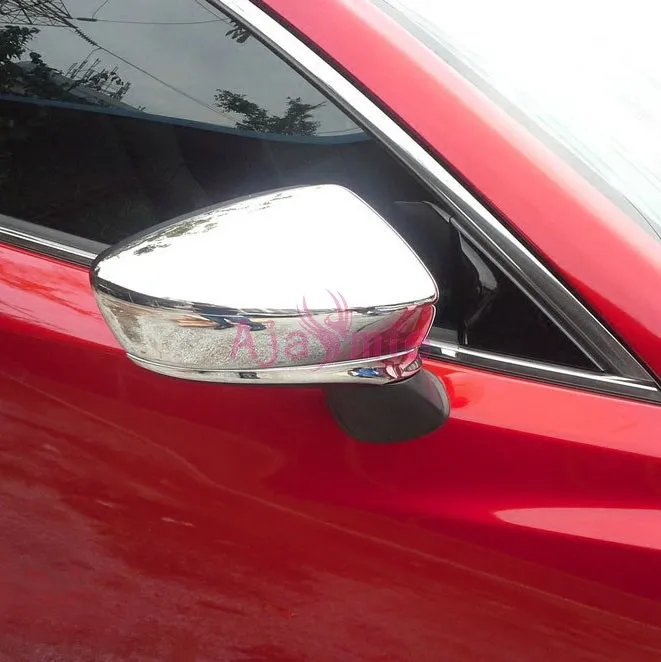 

For Mazda Atenza 2014-2018 Side Wing Mirror Overlay Cover Rear View Protector Trim Panel Chrome Car Styling Accessories