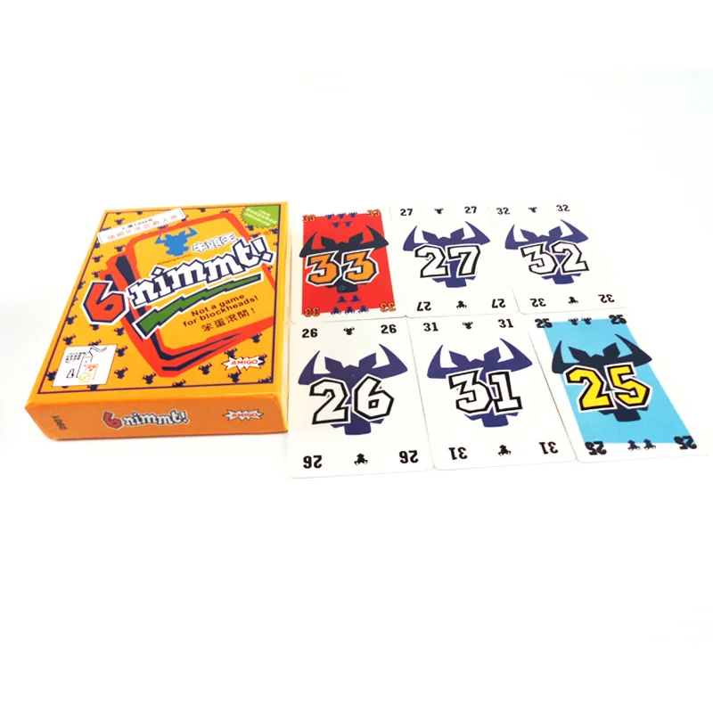 Take 6 Nimmt Board Game Card Games 2-10 Players Adult Funny Best Gift For Party/Family Game