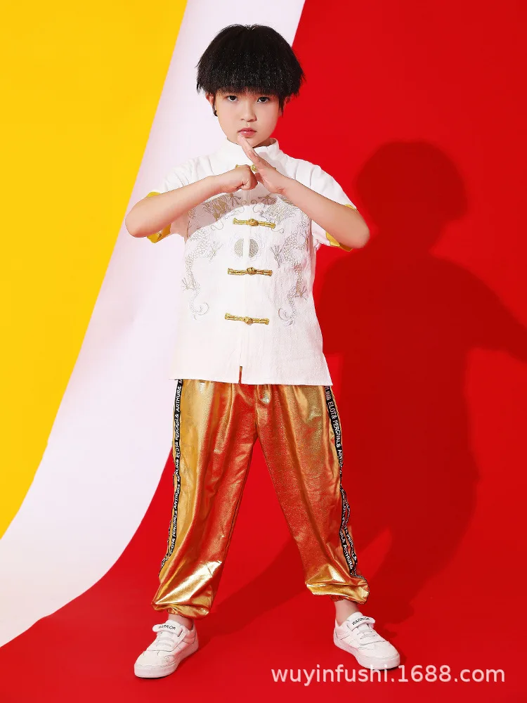 

Men And Women Children Leotards Hip Hop Jazz Costumes Boy Hip Hop Childrenswear Children Hiphop Costume