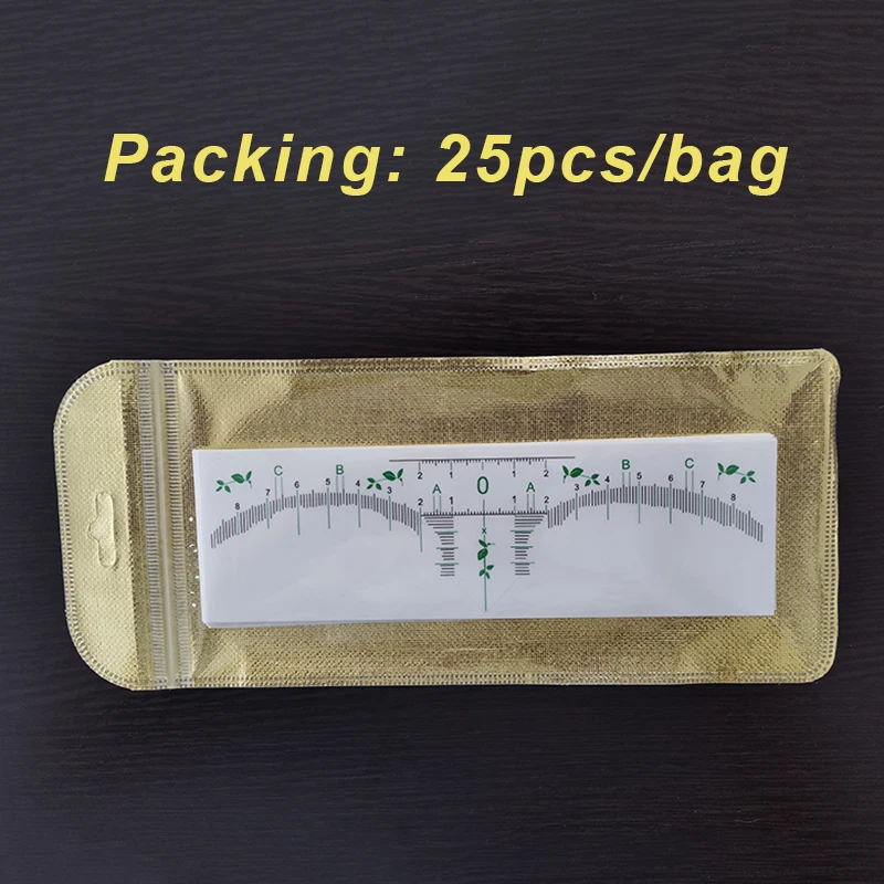 eyebrow ruler sticker  (7)