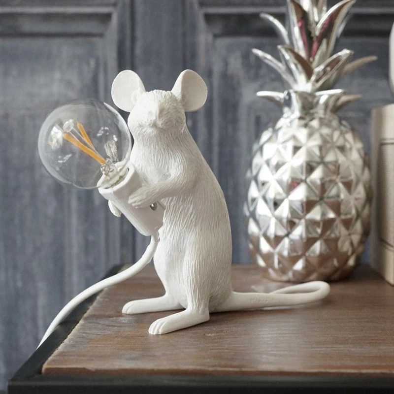 modern Resin Animal Rat Mouse Table Lamp Small Mini Mouse Cute LED Night Lights Bedroom Home Decor Desk Lights Bedside Lamp Kids modern Resin Animal Rat Mouse Table Lamp Small Mini Mouse Cute LED Night Lights Bedroom Home Decor Desk Lights Bedside Lamp Kids