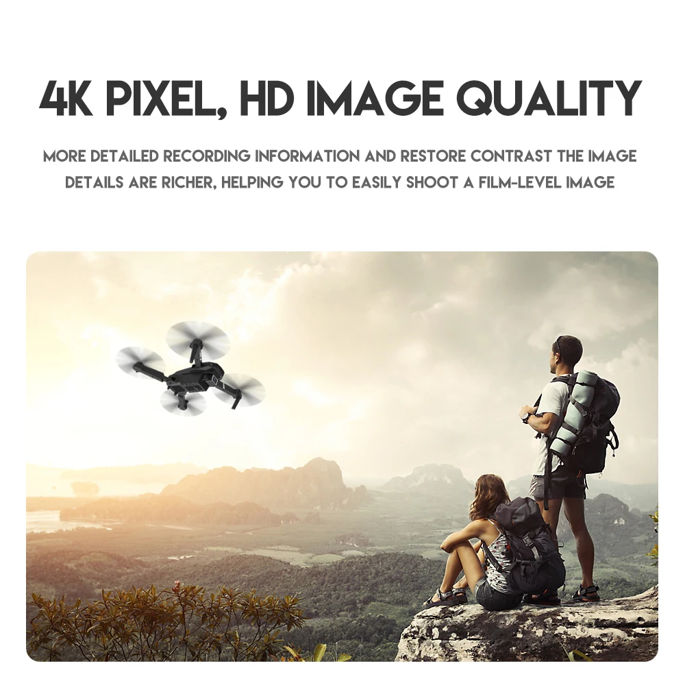 FEMA E525 E525S GPS Drone with 4K / 1080P 5G Wifi FPV HD Wide Angle Camera Foldable Mini Dron RC Quadcopter Follow Me VS E520S